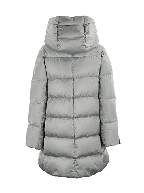 Giubbotto A-shape in raso Grigio chiaro Herno | PI1304D 12170Z9406